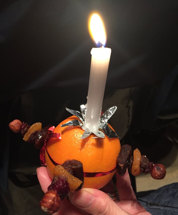 Christingle Candle