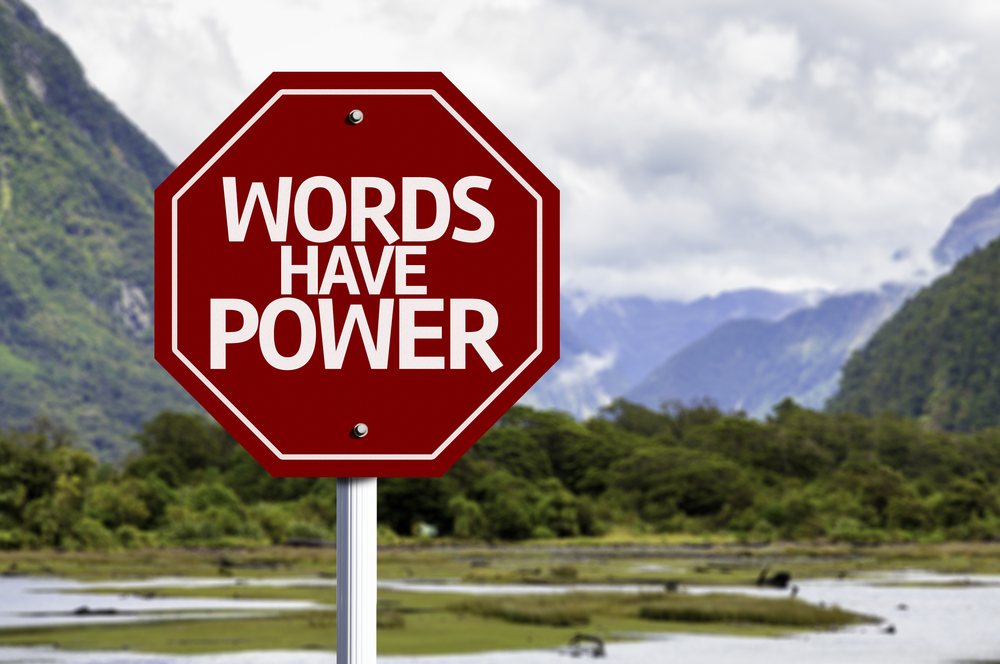 words have powerful impact