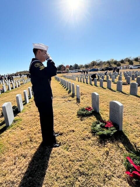 high school student in military service