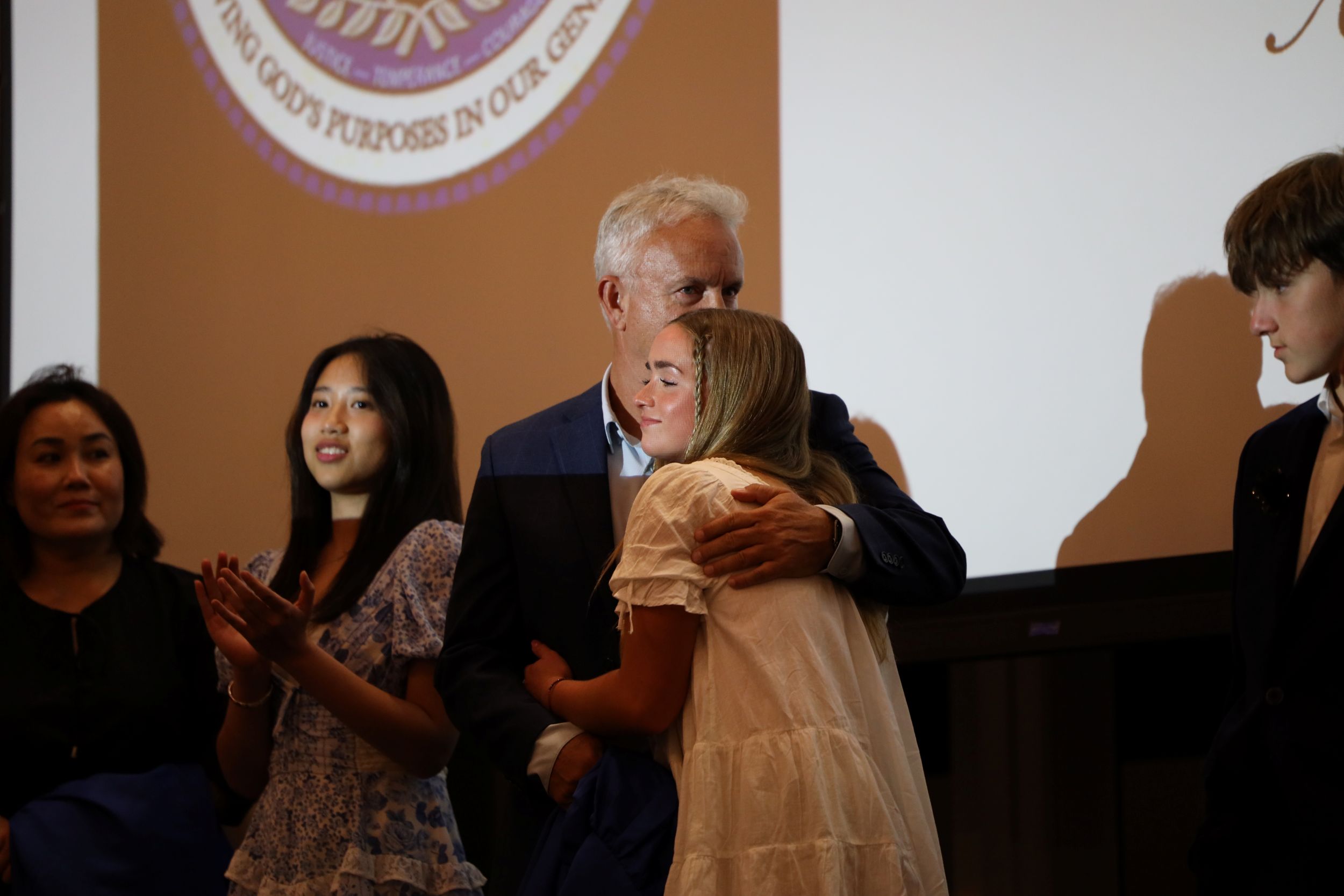 senior dinner robing ceremony