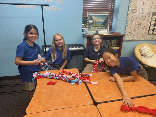 elementary  students serving 